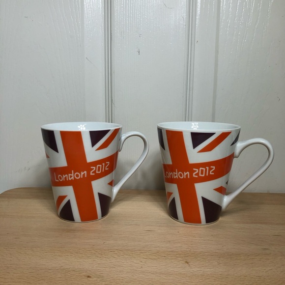 Set Of 2 Vintage London 2012 Olympics Porcelain Mug By Johnson Brothers England - Picture 2 of 9